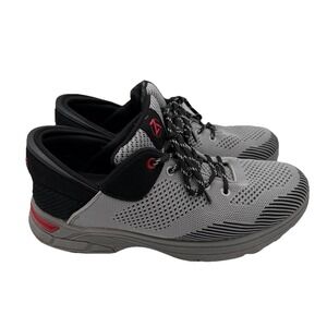 Zeba Hands Free Slip-On Walking Shoes Mens 11‎ Steel Onyx Grey Sneakers Comfort